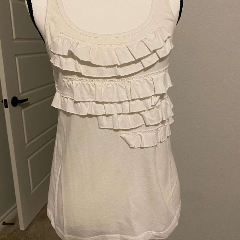 White Hollister Tank Top